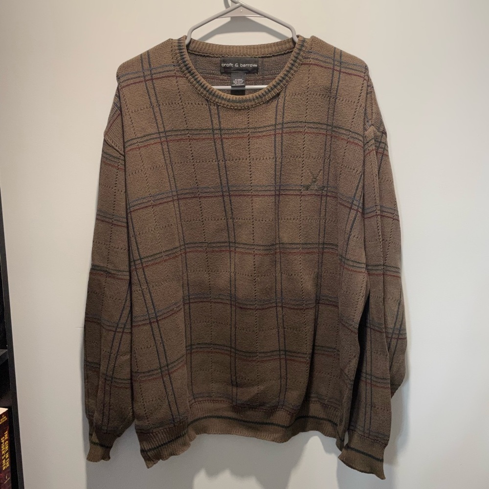 Men’s Croft and Barrow Sweater - Size XL